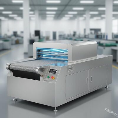 SUS304 Paslanmaz Çelik Konveyörlü ISO9001 Led Uv Kurutma Makinesi