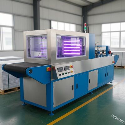 3m / Min Basınçlı Kalsiyum Silikat Levha UV Kürleme Makinesi 410V 50HZ