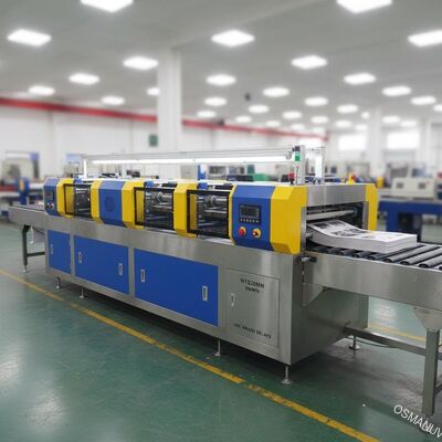 Spot Uv Kaplama Baskı Makinesi CKC Marka Gecikmeleri W1320Mm 5m/Dk