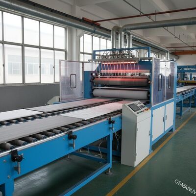 Özelleştirilmiş Çimento Levhası Bitirme için Çift Silindirli Kaplama Makinesi Tesisi | Çok Katmanlı Uygulama
