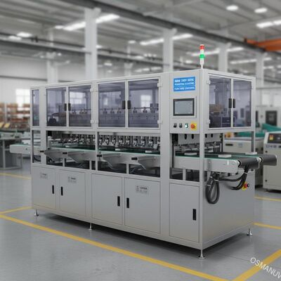 60KW 380V 50HZ Pnömatik Perde Kaplama Makinesi Dört Aşamalı Taşıma