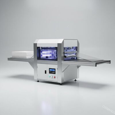 Akrilik / Plastik Kalsiyum Silikat Kurulu İçin LED UV Laminasyon Makinesi