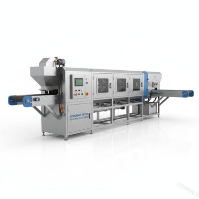 Endüstriyel ve deneysel için özelleştirilebilir 1-10m/Min Mikrodalga Kurutma Ekipmanı