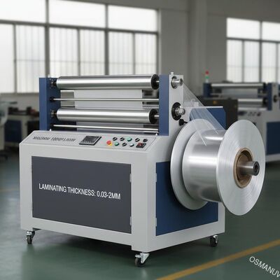 Laminasyon Kalınlığı 0.03-2mm Film Laminasyon Makinesi 1000mm Dönüştürme Diametresi