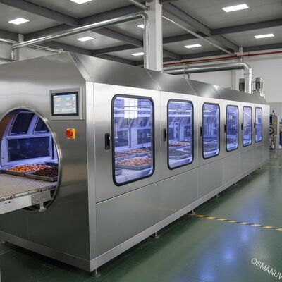 Endüstriyel 380V 10m/Min Gıda Mikrodalga Kurutma Makinesi