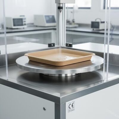 Spin Coater Gıda ambalajı için kağıt pulp kalıplama kaplama makinesi dönen şasi CE sertifikası