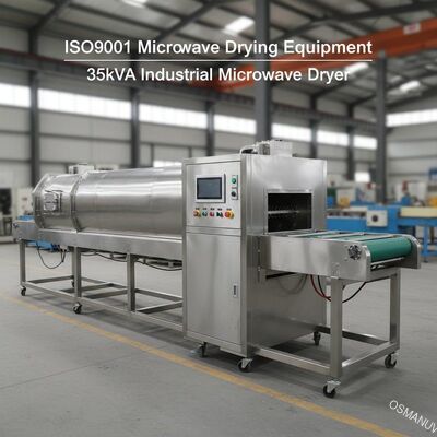 ISO9001 Mikrodalga Kurutma Ekipmanı 35kVA Endüstriyel Mikrodalga Kurutucu
