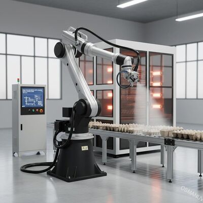 Pulp Kalıplama Robotik Sprey Boyama Sistemi 380V 50HZ