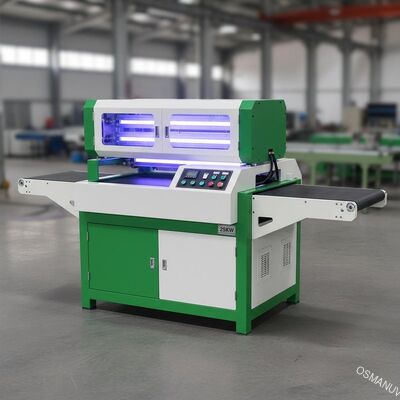 25KW 50HZ dayanıklı iki lamba UV Işık Düzeltme Makinesi Yeşil ve Beyaz