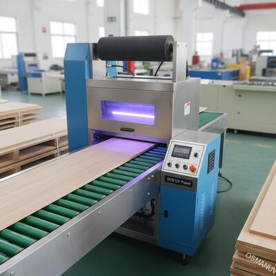 Ahşap için 5KW UV Tek Rulo Kaplama Makinesi 5 - 20m / dak