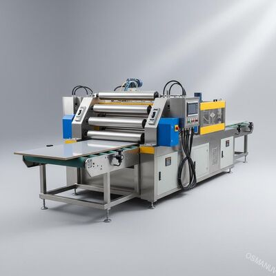 PVC Zemin Laminasyon Kurulu için 8KW Güç Rulo Kaplama Ekipmanları