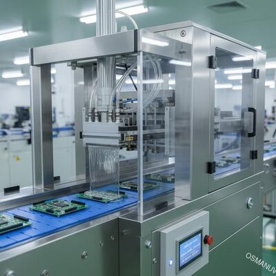 Elektronik Endüstrisi İçin Taşıma Pnömatik Perde Kaplama Makinesi