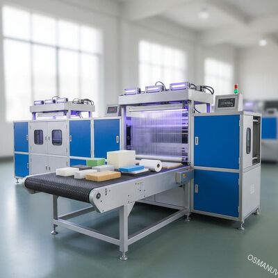 Ayakkabı Malzemesi için 50m / Min 920mm Genişlik UV Perde Kaplayıcı Sünger EVA PE