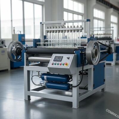 620Mm Genişlik Pnömatik Perde Kaplayıcı 50m / Min Kasnak Yapısı
