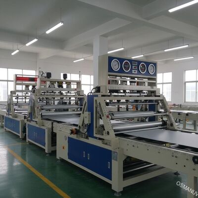 500mm Kalınlık Ayarlanabilir Açı Merdane Kaplama Ekipmanı 20m / Min