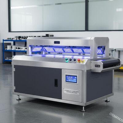 10m/Min Farklı Uygulamalar İçin Özelleştirilebilir LED UV Düzeltme Makinesi