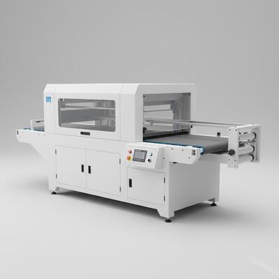 Dijital Baskı İçin Manuel Uv Kaplayıcı, Beyaz Rulo Kaplama Hattı 800mm