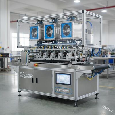 PLC Programı Uv Rulo Kaplama Makinesi Nokta Kaplayıcı