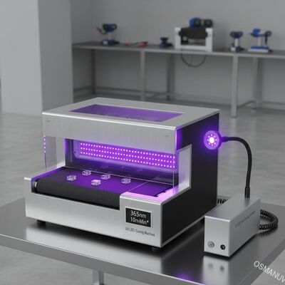365nm 10m / Min UV LED Kürleme Makinesi, Uv Led Spot Kürleme Sistemi
