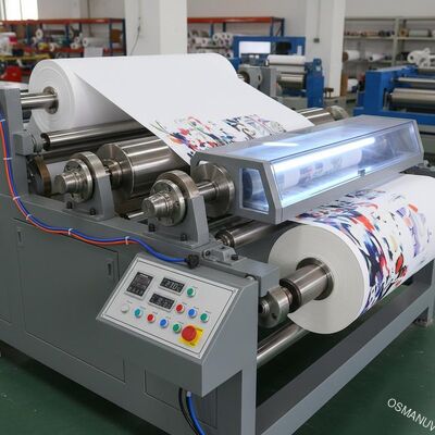 410V Rulodan Ruloya Isı Pres Makinesi, UV Döner Isı Basın Süblimasyon