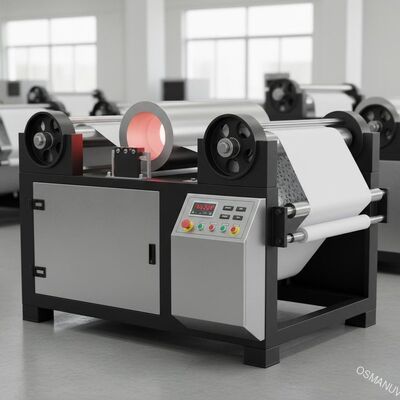 850mm Rulodan Ruloya Isı Pres Makinesi Isı Transferi Rulodan Ruloya