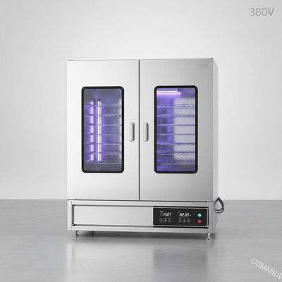 380V İki Kapılı UV Sabit Sıcaklık Şok Kurutma Fırını