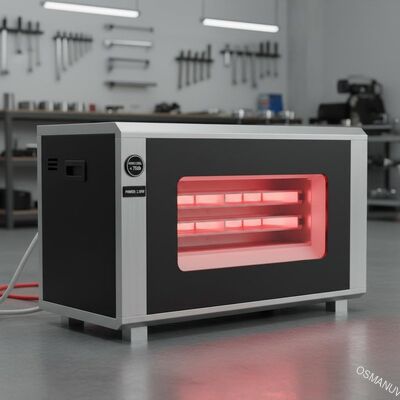 Gürültü seviyesi 75dB'nin altındaki 2,5KW güç tüketimi ile kızılötesi kurutma makinesi