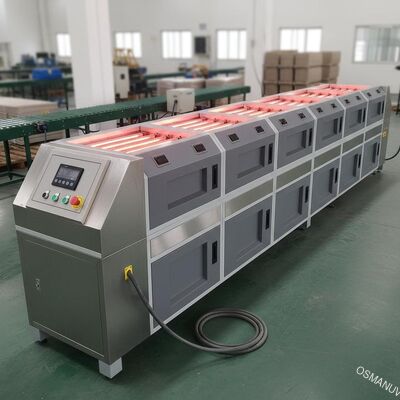 220V 5 metrelik sıcaklık kontrol makinesi pulp kalıplama kaplama için kurutucu