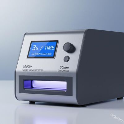 3s / Zaman UV Düzeltme Makinesi 1000W Güç tüketimi 50mm Kalınlığı