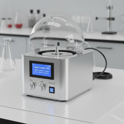 Kompakt Spin Kaplama Makinesi Güvenilir Etkili Çözüm Su Yağ Islaklık Direnci