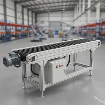 Endüstriyel Otomasyon için PLC Kontrol Kemeri Taşıyıcı Sistemi 220V