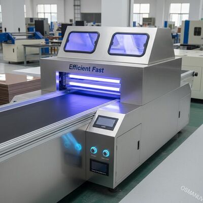 Verimli Hızlı Enerji tasarrufu İki lamba UV Düzeltme Makinesi