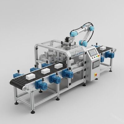 Servo Motor Malzeme İşleme Sistemi ile Otomatik Taşıyıcı Kemeri Makinesi