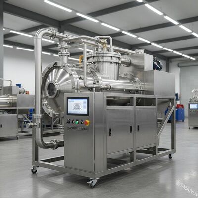 Yüksek verimli Mikrodalga Vakum Kurutma Ekipmanı Kapasitesi 1-10T/H