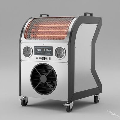 75dB Kızılötesi Kurutma Makinesi 0-9999m3/H Hava hacmi 0-0.8Mpa Hava basıncı