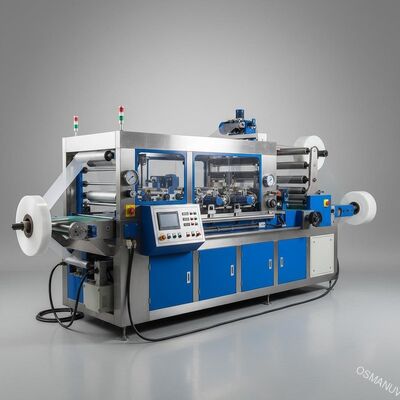 Endüstriyel için 380V/50HZ Film Laminasyon Ekipmanı 25KW Güç