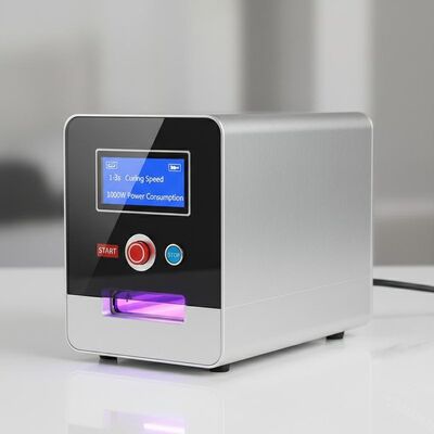 AC220V / 50HZ UV Sertleştirme Makinesi 1-3s Sertleştirme Hızı ve 1000W Güç Tüketimi