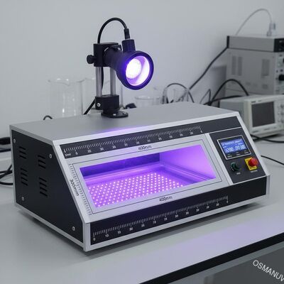 365nm UV lamba ve 365nm UV kurulama makinesinin dalga uzunluğu 300mm*400mm kurulama alanı ile