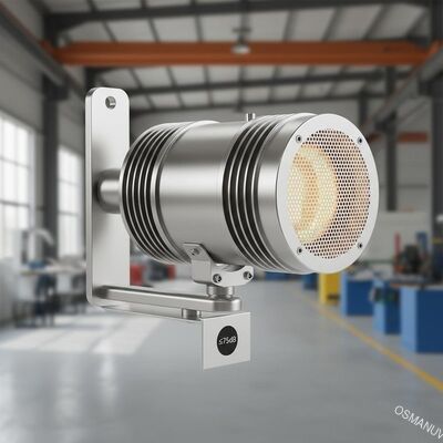 Endüstriyel gürültü seviyesine uygun paslanmaz çelik kızılötesi ısıtma cihazı ≤75dB