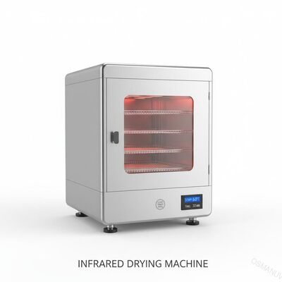 600*600*750mm Kızılötesi kurutma makinesi Kurutma için düşük gürültü seviyesi