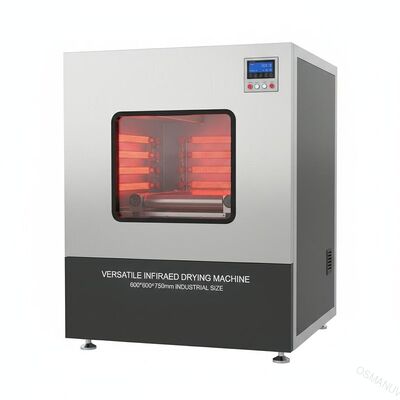 Endüstriyel için 600*600*750mm boyutlu çok yönlü kızılötesi kurutma makinesi