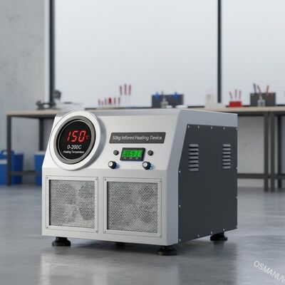 50 kg Kızılötesi ısıtma cihazı ve 0-200C ısıtma sıcaklığı