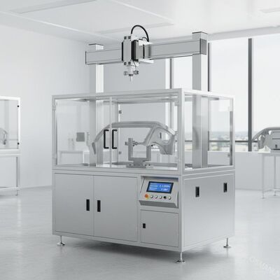 Otomatik püskürtme kaplama makinesinin püskürtme yüksekliği 0-1000 mm ve püskürtme açısı 0-180°