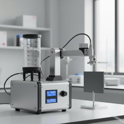0-1000ml/min ve 0-200mm için püskürtme mesafesi ile püskürtme kaplama makinesi