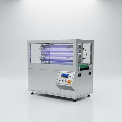 2 Amerikan WQP 3 KW cıva lambası yapılandırması ile basit süreç UV kurulama makinesi