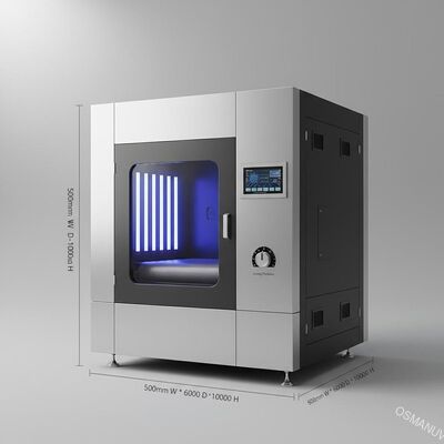 PLC Kontrolü UV Düzeltme Makinesi 0.2-50mm Düzeltme Kalınlığı 500mm*600mm*1000mm Boyutlar