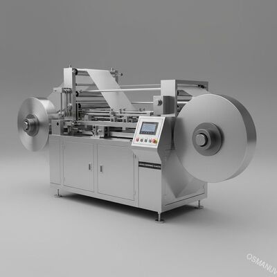 380V / 50HZ Voltaj Kapasitesi ve Büyük Geri Dönüştürme Diametresi ile Film Laminasyon Makinesi