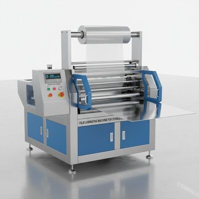 Laminasyon Hızı 0-30m/min Paslanmaz Çelik için Film Laminasyon Makinesi