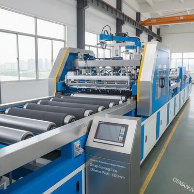 Gelişmiş Otomasyon Özel Çözümler Atık Kaplama hattı Etkili Genişliği 1320mm
