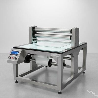 1.5KW Film Laminasyon Makinesi Cam, Akrilik, Plastik, Borad için 0.03-2mm kalınlığında hassas ve pürüzsüz laminasyon için